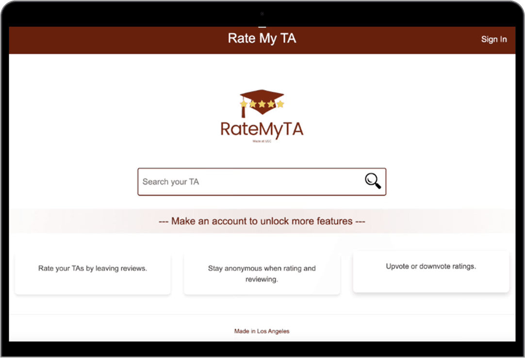 RateMyTA